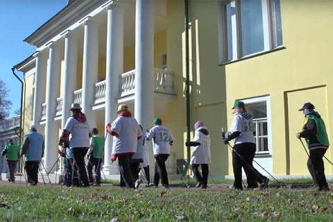 26 мая в Горках Ленинских пройдет фестиваль скандинавской ходьбы
