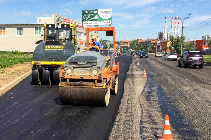В 2017 году в городе Видное отремонтируют 19 дорог