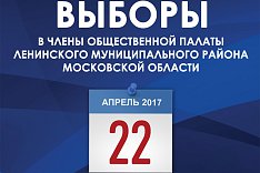 22 апреля состоятся выборы в члены Общественной палаты Ленинского района