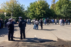 Состоялся митинг, посвященный итогам выборов в Видном и Ленинском районе. Видеозапись