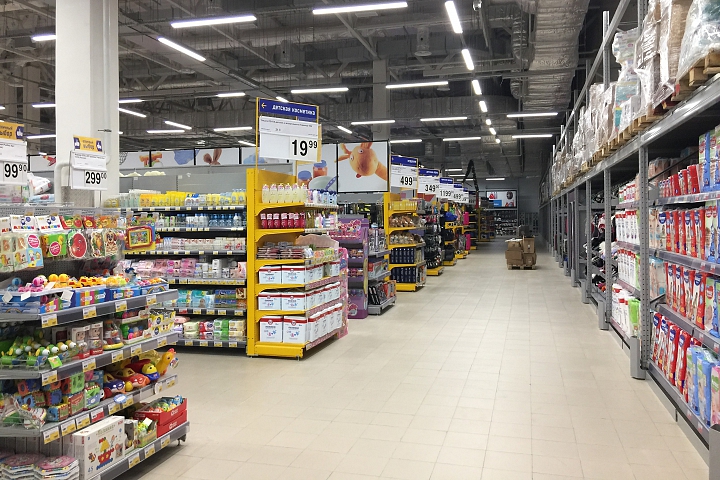 В новом торговом центре «Видное Парк» открылся гипермаркет «Лента». Фоторепортаж фото 14