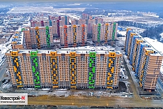 Введены в эксплуатацию первые 10 корпусов огромного жилого комплекса «Пригород Лесное» в Молоково