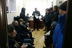 Участковые уполномоченные полиции УМВД России по Ленинскому району отчитались перед гражданами