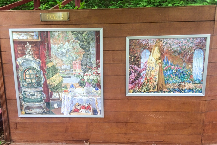 В Тимоховском парке открылась «Галерея под открытым небом» из 54 картин. Фоторепортаж фото 27
