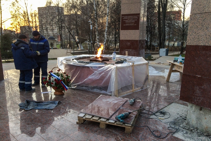 Заканчивается масштабное благоустройство центра города Видное. Фоторепортаж фото 55