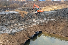 О строительстве дороги-выезда на трассу М-4 «Дон». Декабрь 2019. Фоторепортаж