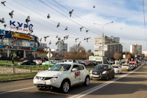 11 ноября в Видном прошли два мероприятия против застройки "Тимоховского оврага": автопробег и митинг. Фоторепортаж