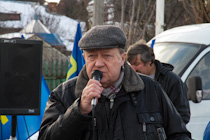 1 декабря состоялся очередной митинг протеста против внесения изменений в генплан города и застройки «Тимоховского оврага». Фоторепортаж