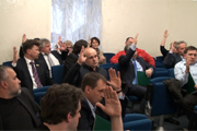 Видновские депутаты рассмотрели протест прокуратуры. Видеозапись 11-го заседания Совета депутатов