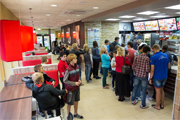 Первым рестораном быстрого питания в Видном стал Burger King