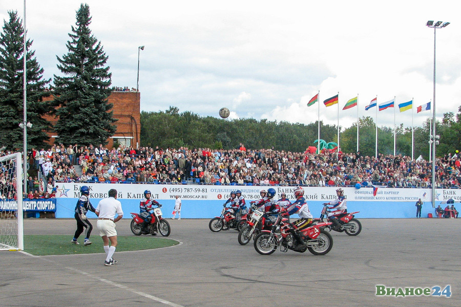 Чемпионат Европы по мотоболу 2006 в городе Видное